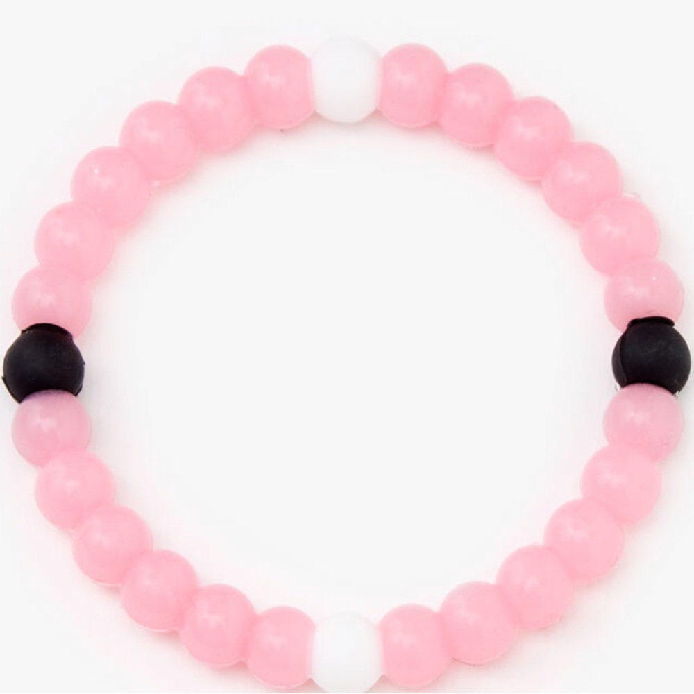 ICING | Pink Glow-In-The-Dark Fortune Stretch Bracelet